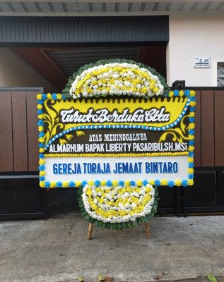Papan Bunga Duka di Barito Kuala