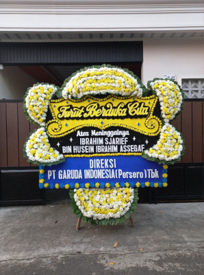 Papan Bunga Duka di Barito Kuala